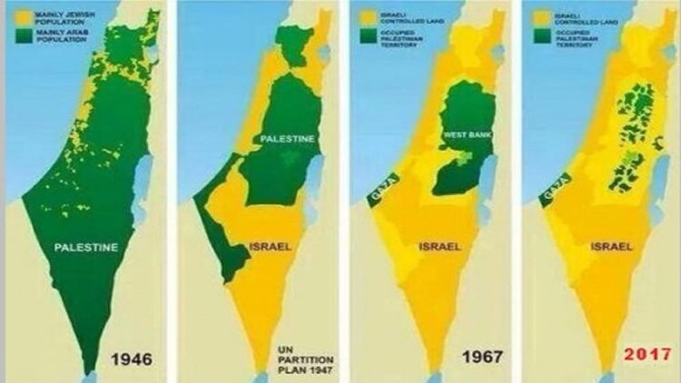Filistin İsrail savaşının tarihçesi!
