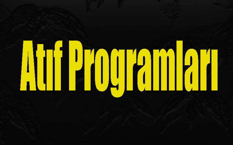 Atıf Programları