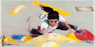 Güney Kore’de Başörtüsüz Yarışan Elnaz Rekabi İran’a Döndü!