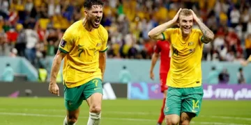 2022 FIFA Dünya Kupası  Avustralya 1 – 0 Danimarka