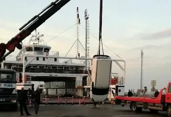 Kesilen para cezasına kızdı: Aracını denize attı