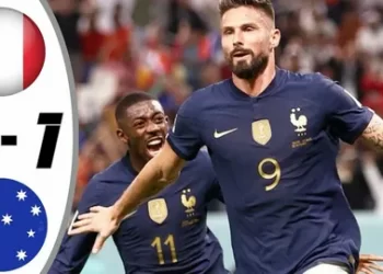 2022 FIFA Dünya Kupası Fransa – Avustralya: 4-1