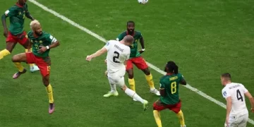 Kamerun-Sırbistan maçında gol şöleni