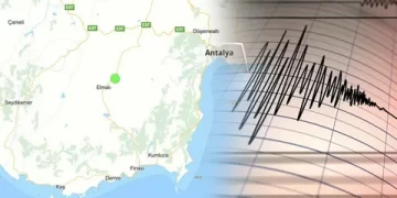 Akdeniz açıklarında deprem