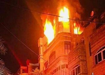 Gazze’de mülteci kampında yangın faciası