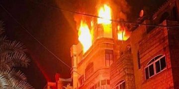 Gazze’de mülteci kampında yangın faciası