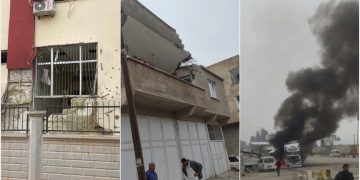 Gaziantep Karkamış’a roketli saldırı