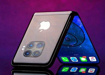 Dünyanın ilk katlanabilir iPhone’unu yaptı!