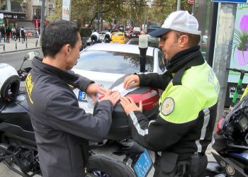 İstanbul’da elektrikli scooter denetimi!
