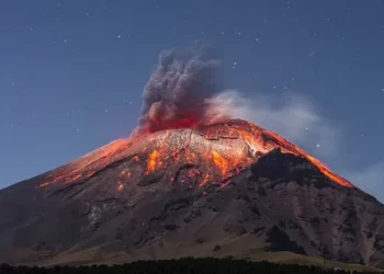 Popocatepetl Yanardağı’nda 1 günde 12 patlama
