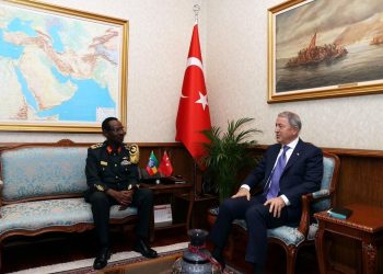 Bakan Akar, Etiyopya Genelkurmay Başkanı Jula ile görüşme gerçekleştirdi