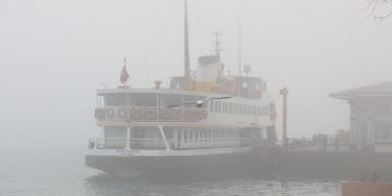 İstanbul’da lodos sebebiyle bazı vapur seferleri iptal edildi