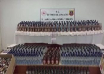 İstanbul’da yılbaşı öncesi sahte içki operasyonu düzenlendi