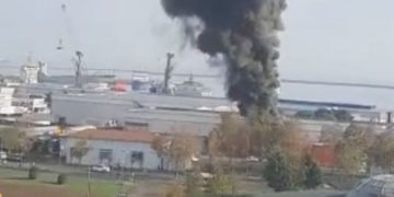 Samsun Limanı’nda yağ tankeri patlaması