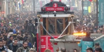 Taksim’de yılbaşı yoğunluğu