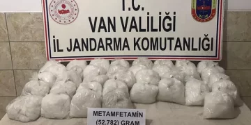 Van’da yüklü miktarda metamfetamin ele geçirildi