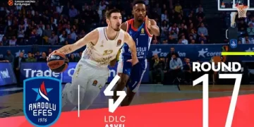 Turkish Airlines EuroLeague Anadolu Efes – LDLC ASVEL : 78-72