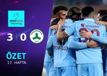 Trabzonspor, Giresunspor’u 3-0’lık skorla geçti