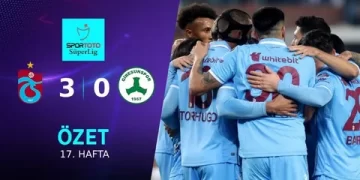 Trabzonspor, Giresunspor’u 3-0’lık skorla geçti