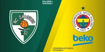 Turkish Airlines EuroLeague Zalgiris Kaunas – Fenerbahçe Beko: 86-66