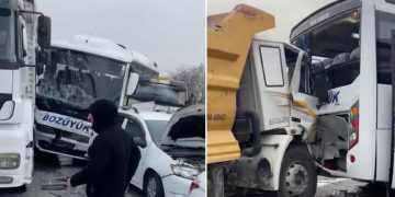 Bilecik’te zincirleme kaza: 11 yaralı