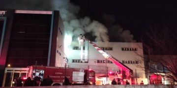Bursa’da tekstil fabrikasında korkutan yangın