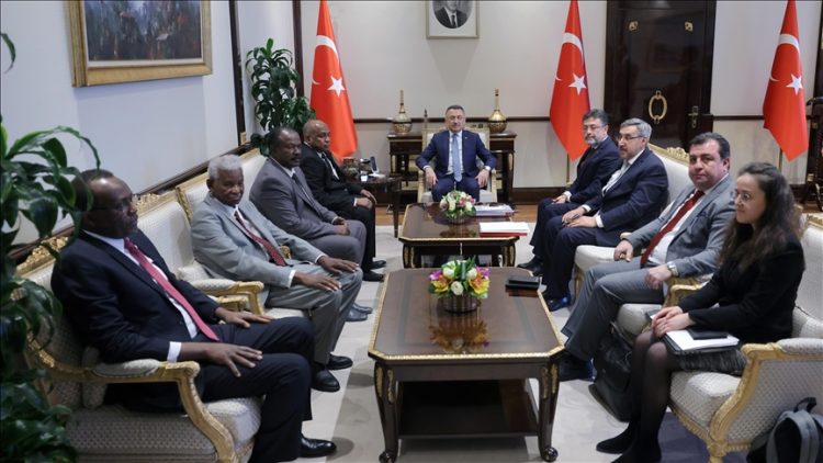 fuat oktay sudanli bakanlari kabul etti habermeydan