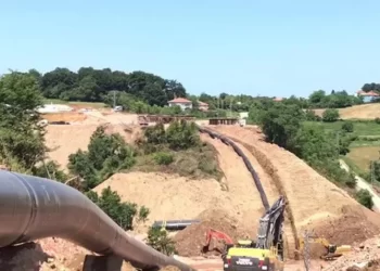 Karadeniz Gazı için kara hattı tamamlandı