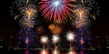 Yeni yıl kutlamalarından görüntüler