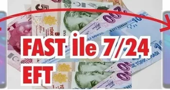 Bankalar arası 7/24 hızlı para transferi FAST limiti 20 bin TL’ye yükseldi