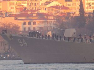 abd savas gemisi bogazda habermeydan