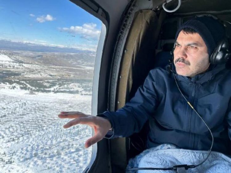 bakan kurum helikopter habermeydan