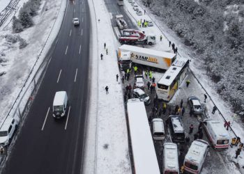 Bolu’da zincirleme trafik kazası