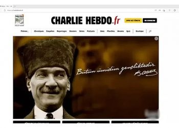 Deprem karikatürüyle tepki çeken Charlie Hebdo’ya siber tokat