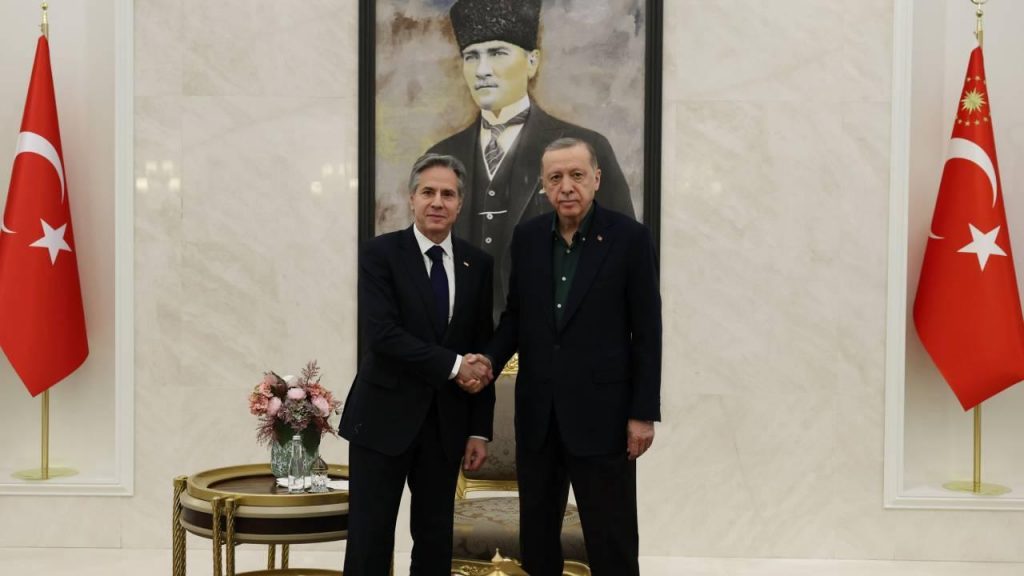Erdoğan, Blinken ile görüştü erdogan blinken habermeydan