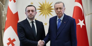 Cumhurbaşkanı Erdoğan, Gürcistan Başbakanı Garibaşvili’yi kabul etti