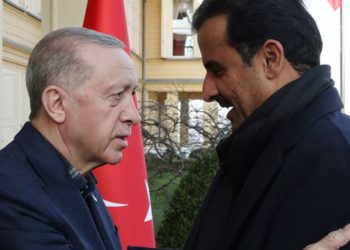 Cumhurbaşkanı Erdoğan, Katar Emiri Al Sani ile görüştü