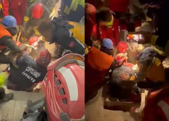 71’inci saatte enkazdan sağ kurtuldu