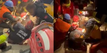 71’inci saatte enkazdan sağ kurtuldu
