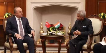 Dışişleri Bakanı Mevlüt Çavuşoğlu Hindistan’da