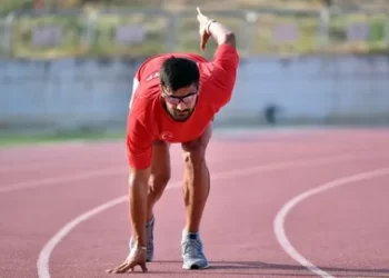 Milli atlet Sinan Ören Türkiye rekorunun sahibi oldu