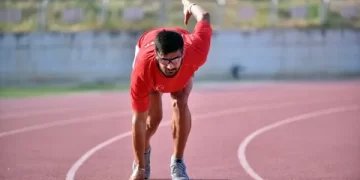 Milli atlet Sinan Ören Türkiye rekorunun sahibi oldu