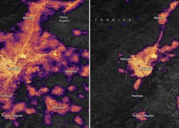 NASA paylaştı: Antakya’nın deprem öncesi ve sonrası görüntüleri