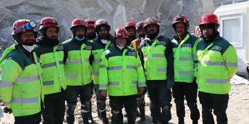 Pakistanlı arama kurtarma ekibi ülkelerine uğurlandı