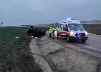 Tekirdağ’da trafik kazası