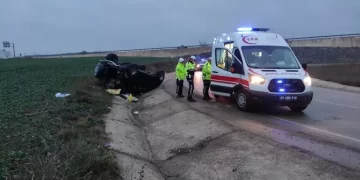 Tekirdağ’da trafik kazası