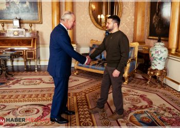 Ukrayna Devlet Başkanı Zelenski, Britanya’da Kral III. Charles’la Görüştü!