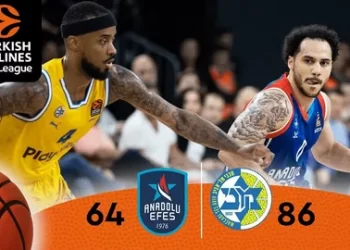 Anadolu Efes, sahasında Maccabi Tel Aviv’e mağlup!