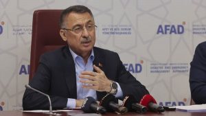 Fuat Oktay Turkiye Tek Yurek Kampanyasinda taahhut edilen bagisin 74 milyari yatirildi 1 Habermeydan 2