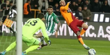 Galatasaray’ın tarihi serisi Konya’da sona erdi